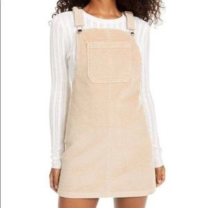 TINSEL TOWN Corduroy Skirtall Mini Dress
